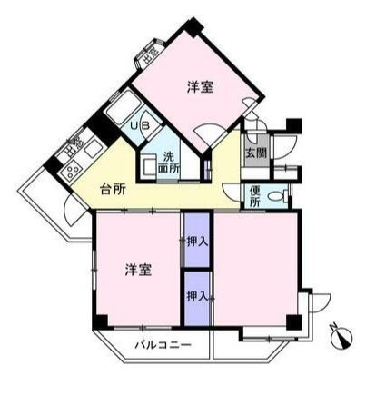 あきる野市秋川５丁目の賃貸マンション