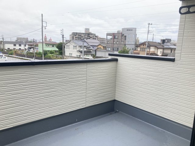 アーバンスタイル前橋市城東町1期　1号棟のバルコニー|南面バルコニーで陽当たり良好です☆
