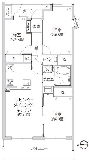 西東京市保谷町1丁目　ダイヤパレス武蔵野本町