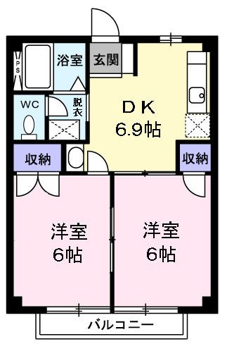 青梅市二俣尾１丁目のアパート