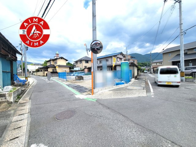 糟屋郡篠栗町庄4丁目第2-1棟（1号棟）の前面道路含む現地写真|見学の時間などお気軽にお問い合わせ下さい。