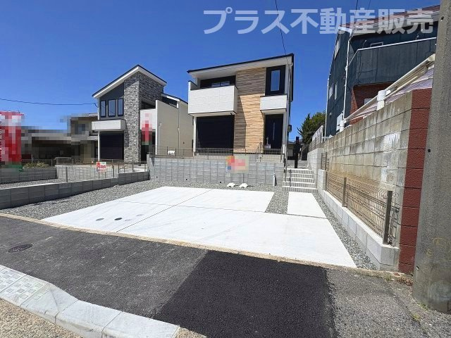 【外観】 | 福岡市東区美和台5丁目2期　2号棟（全2棟）【仲介手数料無料・0円】 | 現地写真。同じ物件を見るなら、プラス不動産販売にお任せ下さい。
