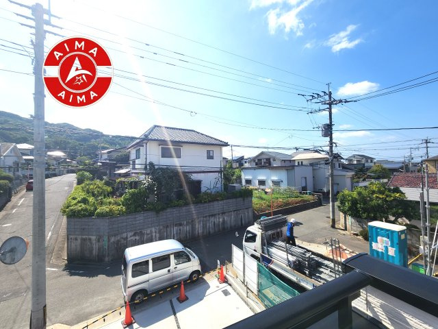 福岡市南区鶴田2丁目第7-1棟（1号棟）の展望|窓から緑が見える物件も魅力的です。