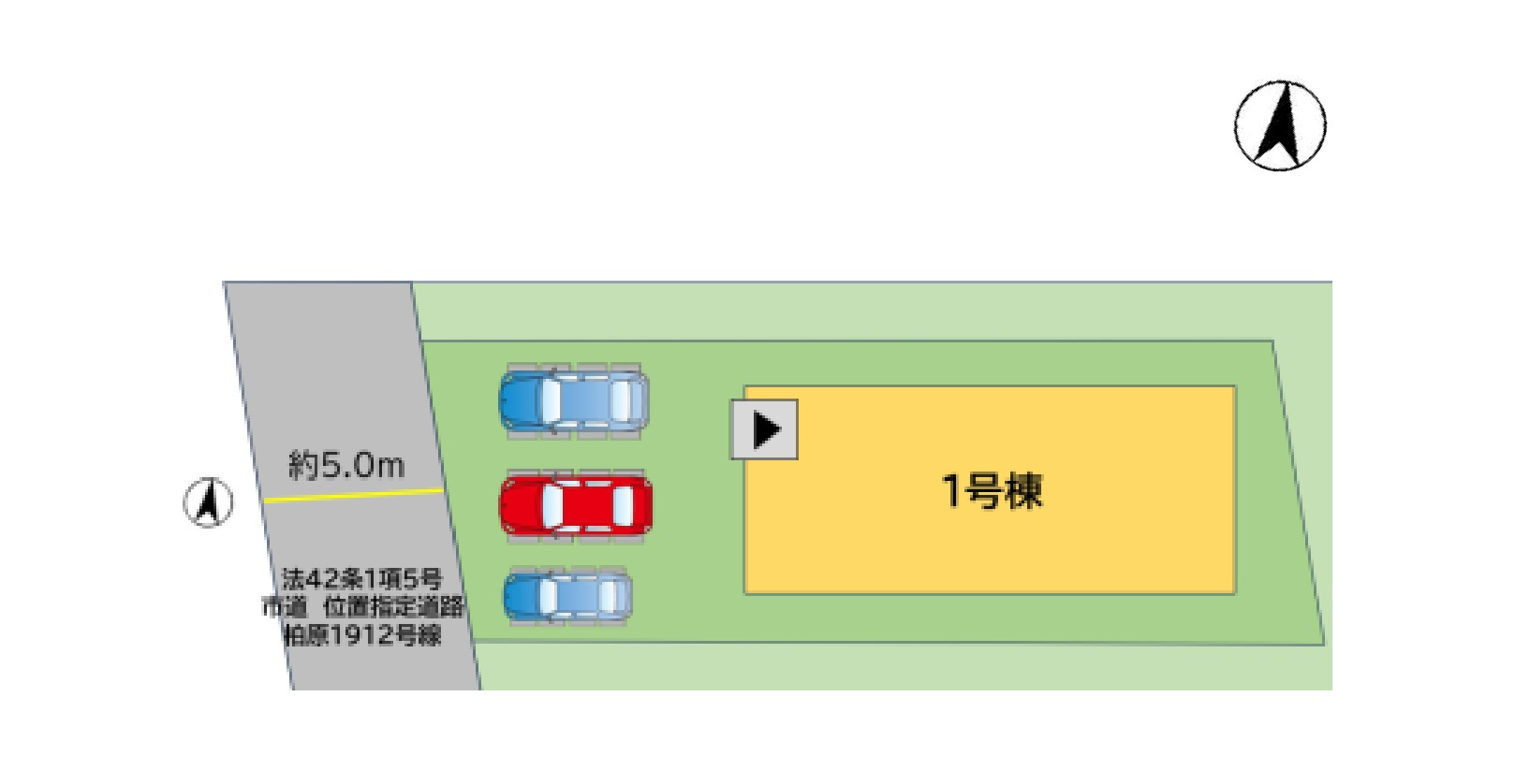 福岡市南区鶴田2丁目第7-1棟（1号棟）の間取り