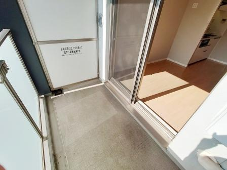エスティメゾン千石のバルコニー