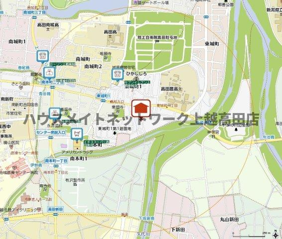 グラシアスの地図|位置図