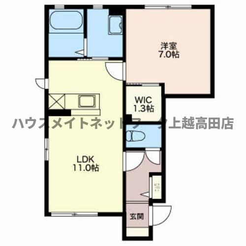 グラシアスの間取り|間取図