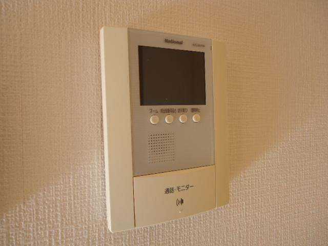 サンフィット　フジマンＡ棟のセキュリティ|カメラ付インターホン