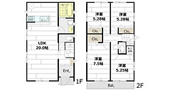 【間取り】 | 安芸郡熊野町東山