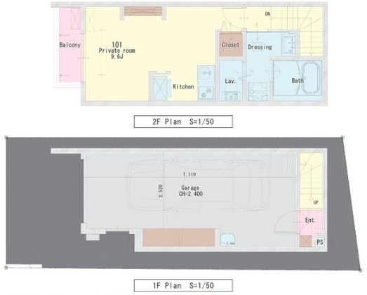 松原市北新町　貸店舗[物件番号：1006454] の区画図
