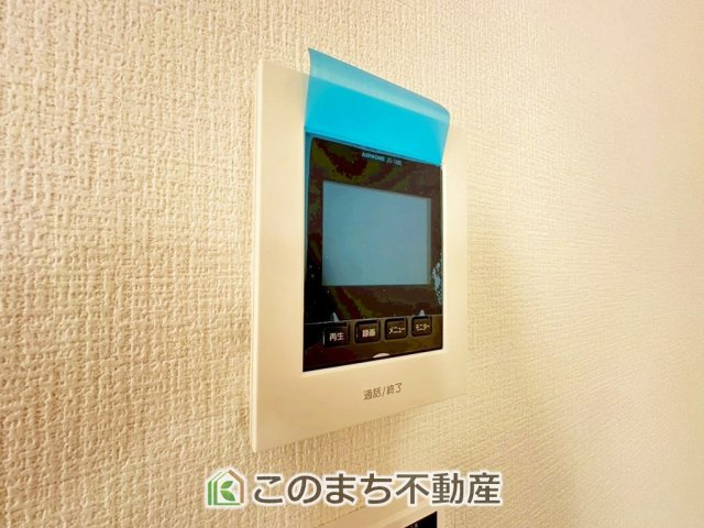 リガーレ宇都宮市江曽島町16期の設備|ＴＶモニター付きインターホンで防犯面もしっかり安心♪
