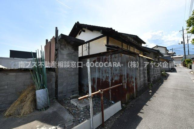 南アルプス市鮎沢の売地の外観|北東より撮影