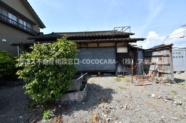 南アルプス市鮎沢の売地の外観|南より撮影