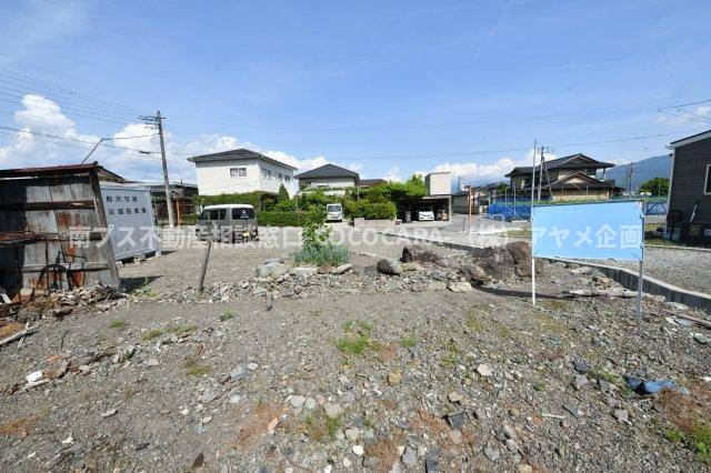 南アルプス市鮎沢の売地の展望|東側撮影