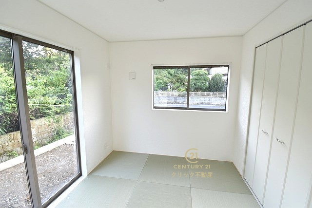 Cradlegarden　 常陸太田市増井町　第1　1の和室|癒しの空間和室は、ペタンと座ったりゴロンと横になったり、寛ぎの場所になります。小さなお子さまの遊び場にもいいですね。リビングから様子を見守れます。
