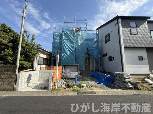 平塚市南原2丁目　新築戸建　全6棟の外観|5月14日撮影　建築中　現地外観