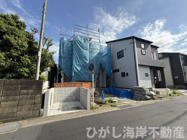 平塚市南原2丁目　新築戸建　全6棟の外観|5月14日撮影　建築中　現地外観