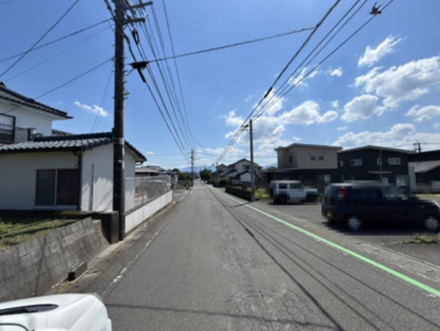 【前面道路含む現地写真】 | 都城市志比田町　1,000万円