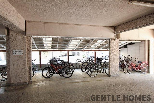 藤和城西コーポの駐輪場