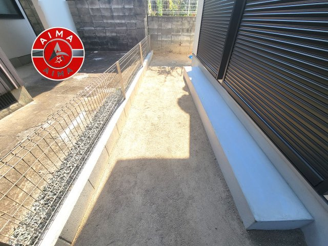 福岡市城南区樋井川5丁目第1-2棟（A号棟）の外観|お庭で自由な時間を過ごせます。
