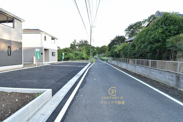 Cradlegarden　 常陸太田市増井町　第1　2の前面道路含む現地写真|現地撮影（2026年9月）