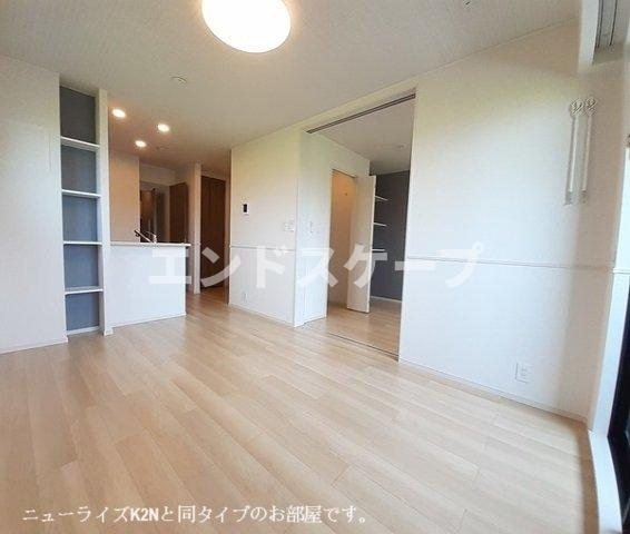 ココロテラス　Ⅱの居間・リビング|高崎、前橋のお部屋探しはエンドスケープまで！お客様の理想お聞かせ下さい♪