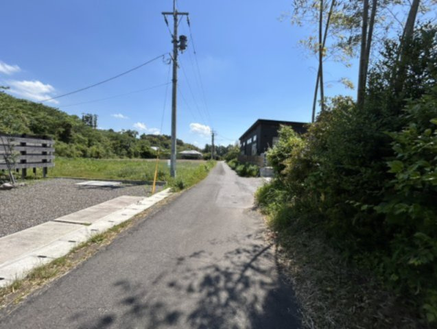 【前面道路含む現地写真】 | 都城市横市町　350万円