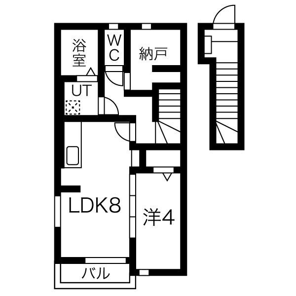 PINO(ピーノ)Eの間取り