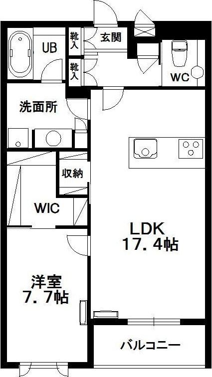 ヒルズレジデンシャルS12の間取り