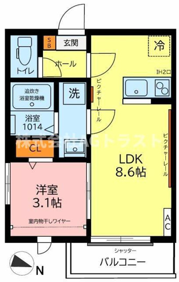 【間取り】 | ガーデンヒルズ宮原