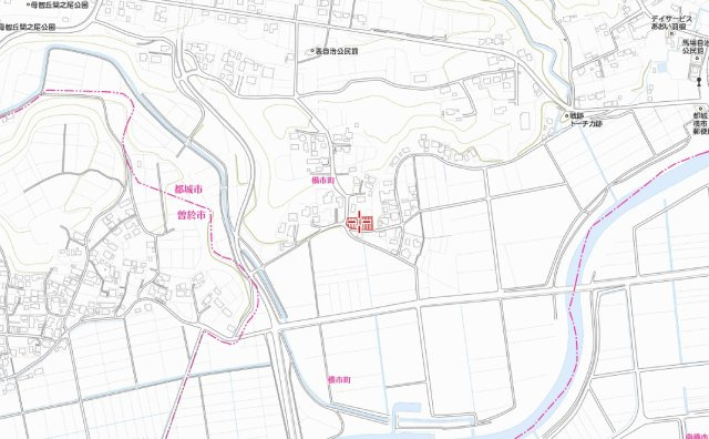 【土地図】 | 都城市横市町　268万円