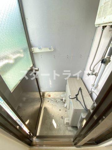 大阪市東淀川区東中島２丁目の賃貸マンションのバルコニー