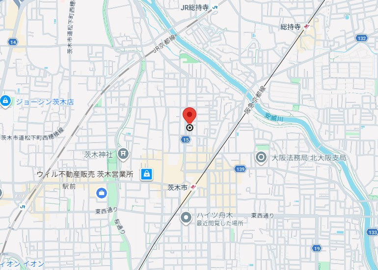 レジデンシア竹橋の地図