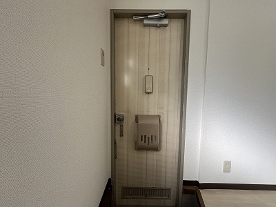 クレール上福岡の玄関