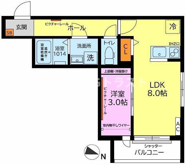 【間取り】 | ガーデンヒルズ宮原