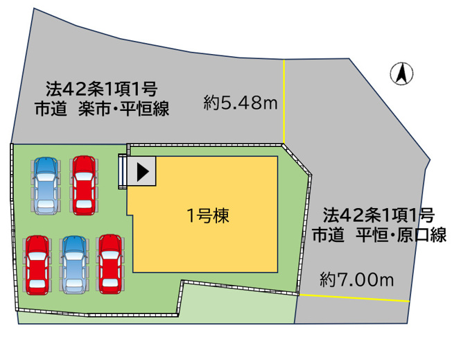【区画図】