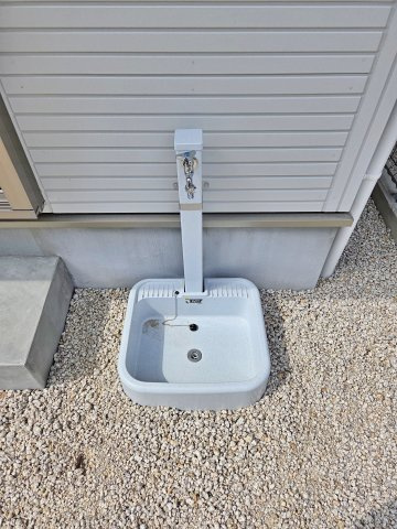 【設備】 | 半田市前田町　2号棟 | 庭の立水栓