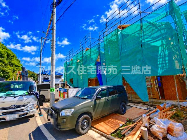 京王線 柴崎駅 14分 新築戸建 調布市佐須町5丁目の前面道路含む現地写真