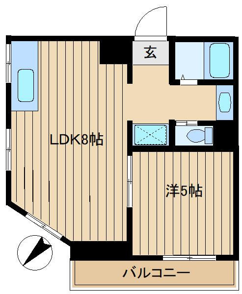 北区滝野川７丁目の賃貸マンション