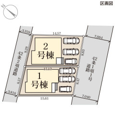 リーブルガーデン読谷村比謝の区画図