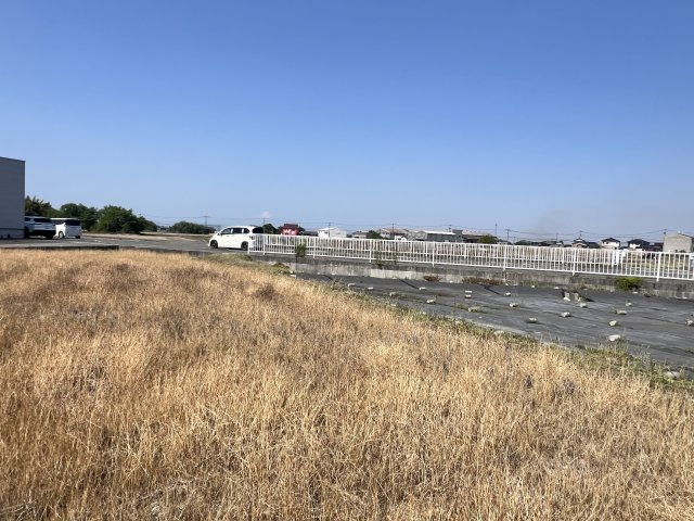 柳川市西蒲池の売地の外観