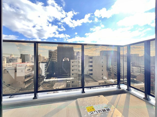 LiveFlat千種WESTのバルコニー