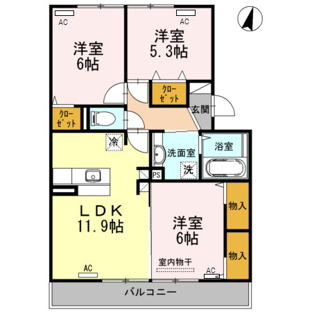 【間取り】 | レチェⅢ