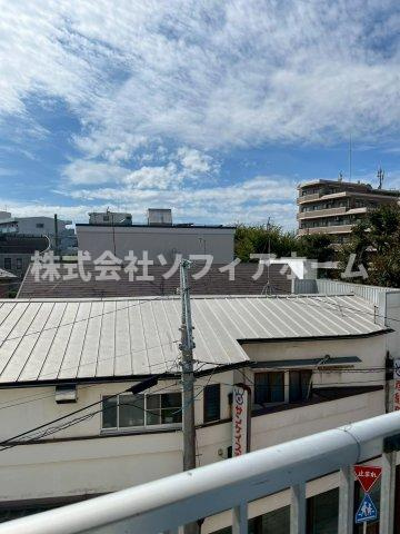 石原マンション（三山）の展望|暖かな日差しのふりそそぐバルコニー