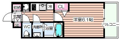 【間取り】 | ララプレイス梅田西イルミナーレ