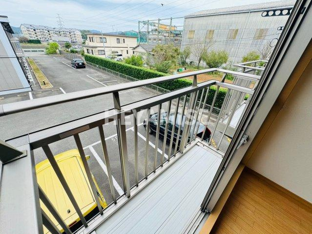 リースランド溝陸Bのバルコニー|※同物件別号室の写真です※現況を優先します※