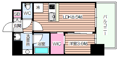 【間取り】 | リヴェント福島