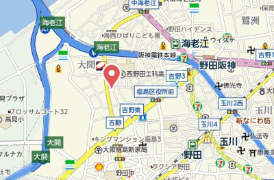 【地図】 | 嵜本レジデンス福島