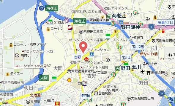 【地図】 | アドバンス西梅田Ⅱ