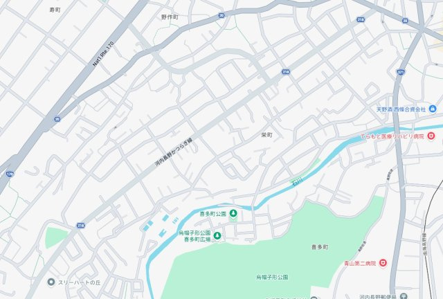 5(土)6(日)現地説明会！◆河内長野市栄町　限定1邸の地図